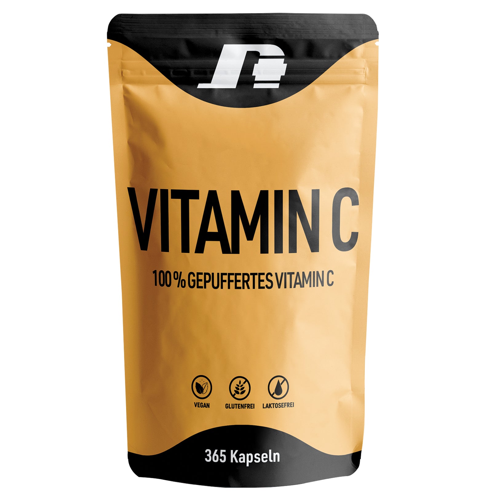 Vitamin C 365 Kapseln hochdosiert | 1000 mg pro Tag | vegan & magenschonend | nabati+