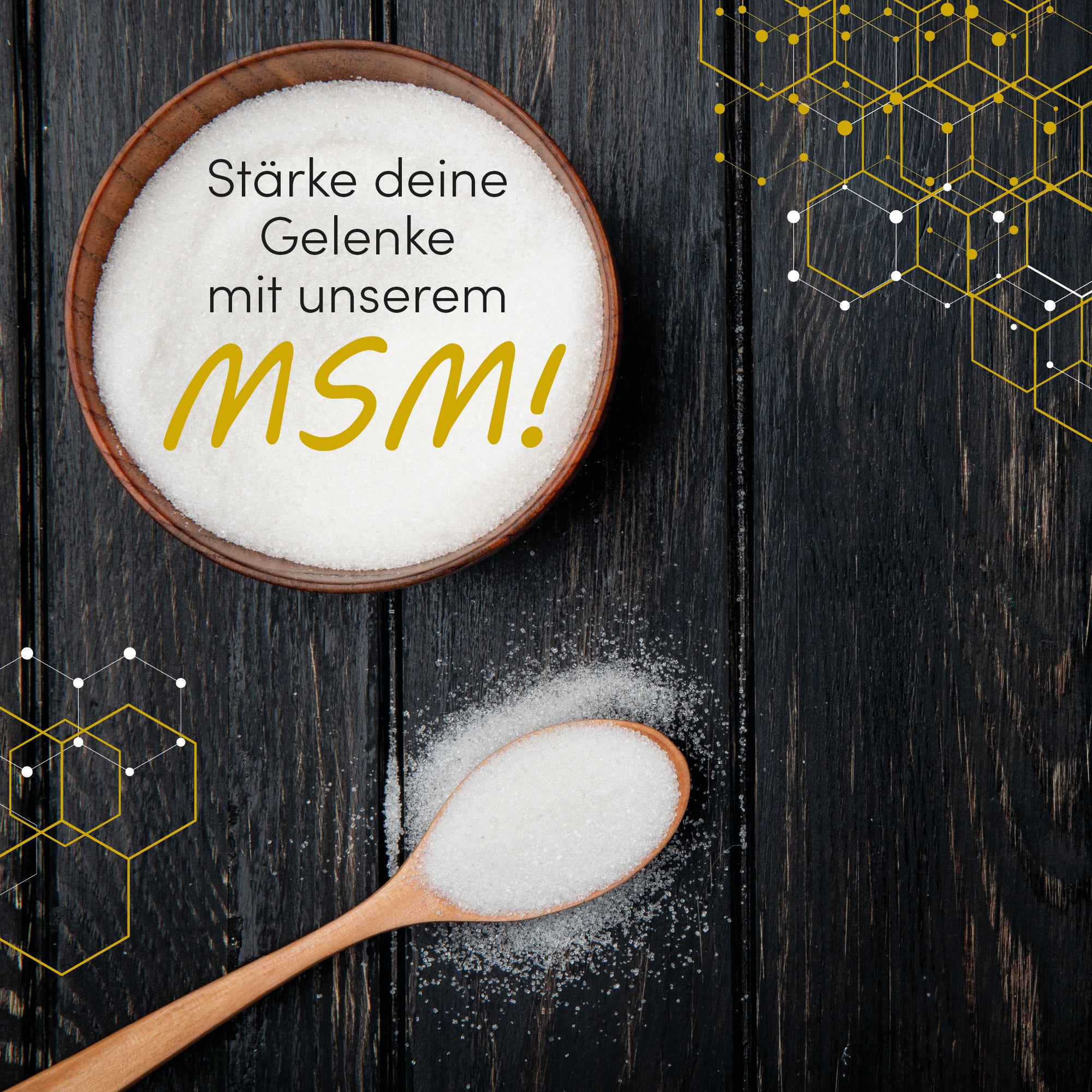 MSM Pulver Methylsulfonylmethan 1000g