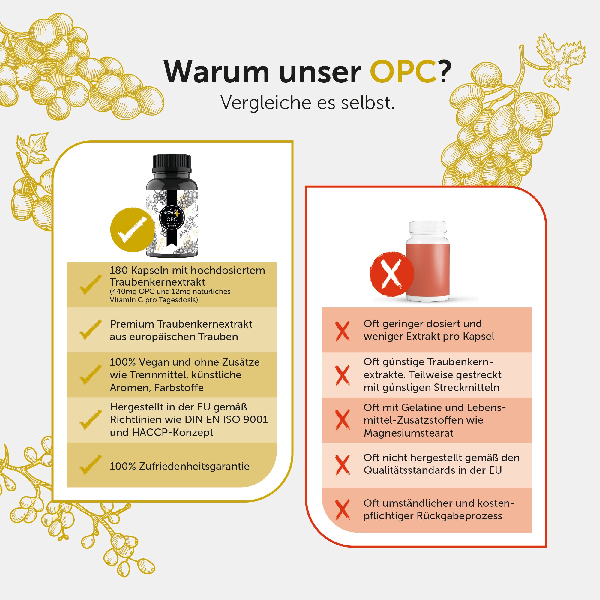 OPC Traubenkernextrakt 180 Kapseln